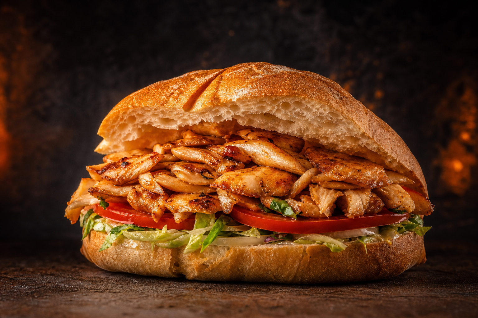 Ekmek Arası Tavuk Döner